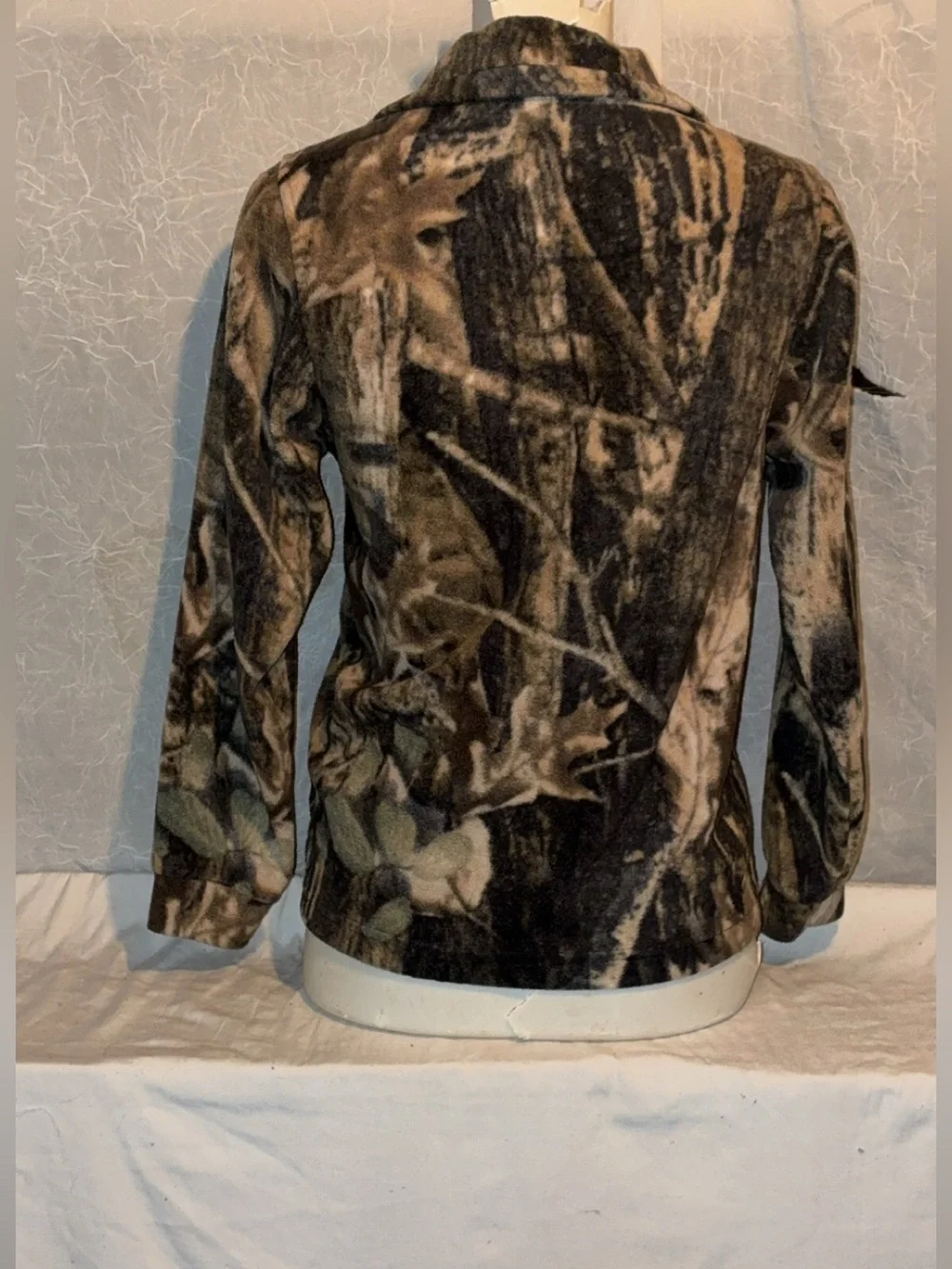 Columbia Youth 10/12 Camo Full Zip Fleece Jacket Unisex
